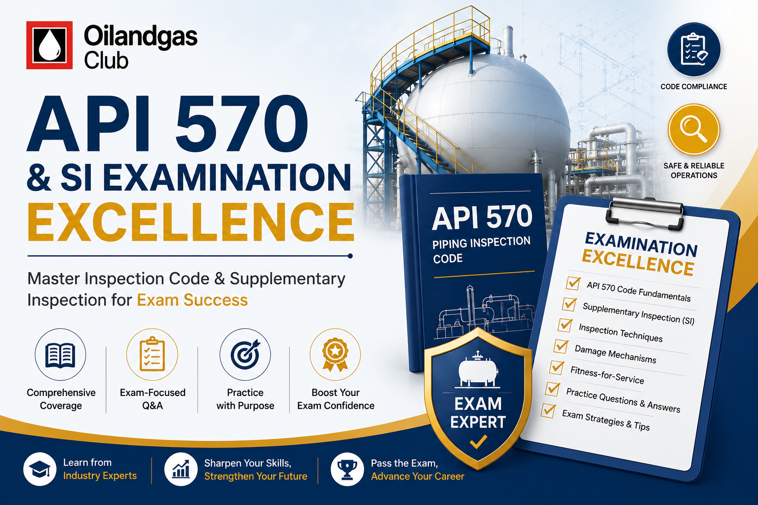 API 570 & SI Examination Excellence: Certified Professional Achievement