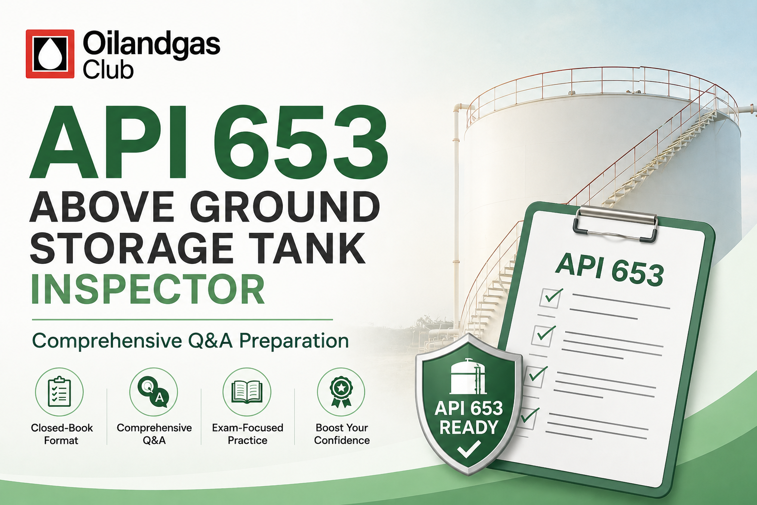 API 653- ABOVE GROUND STORAGE TANK INSPECTOR