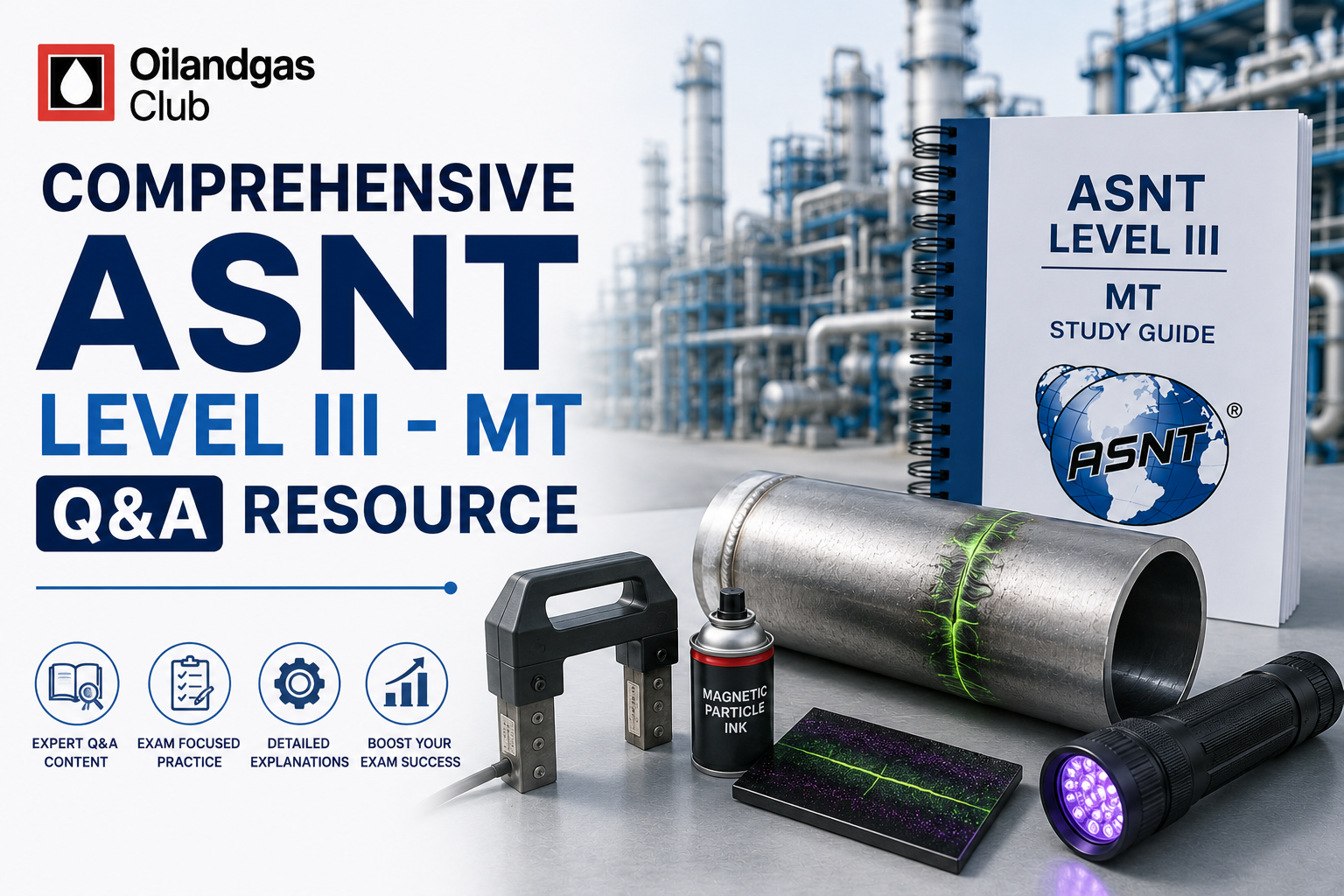 Comprehensive ASNT Level III - MT Q&A Resource