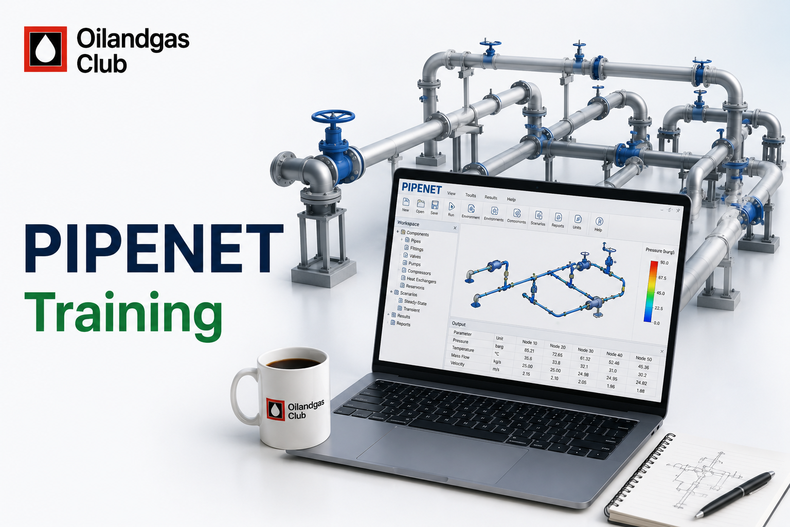 PIPENET training materials, Self Learning