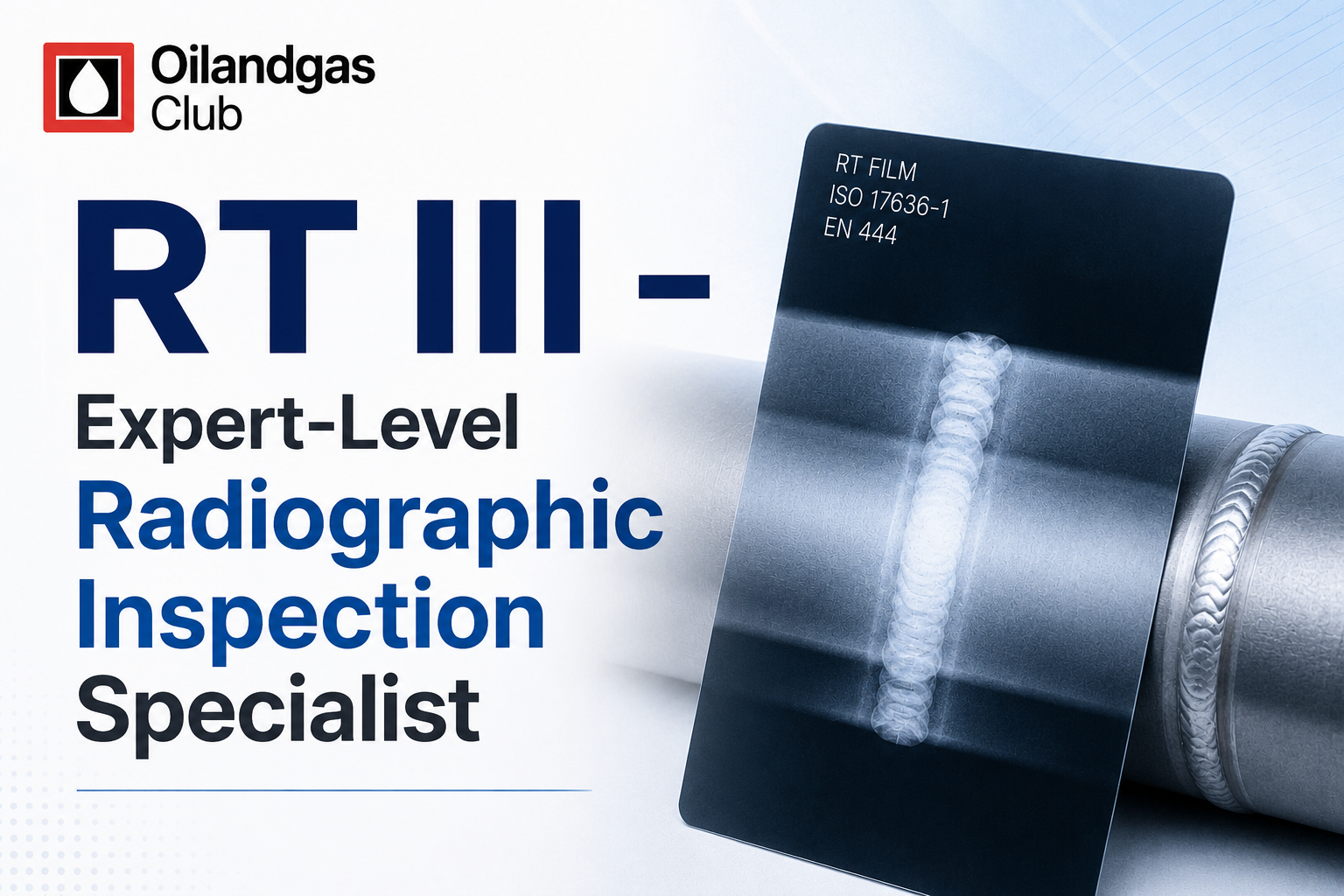 RT III - Expert-Level Radiographic Inspection Specialist