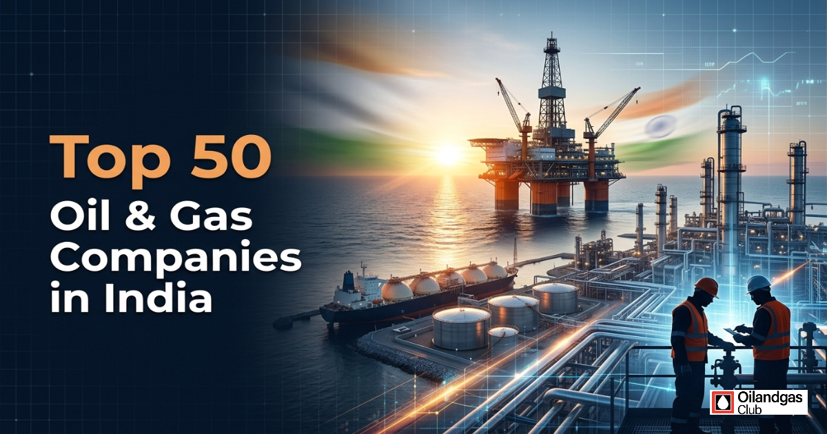 Top 50 Oil & Gas Companies in India