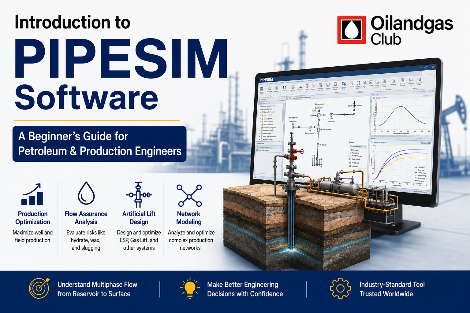 Introduction to PIPESIM Software: Beginner's Guide for Petroleum & Production Engineers